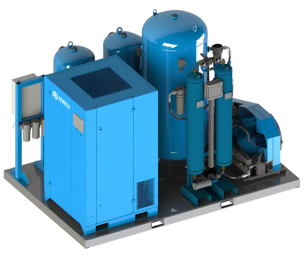 Модульная компрессорная станция Ремеза МКР150-3-8 фото